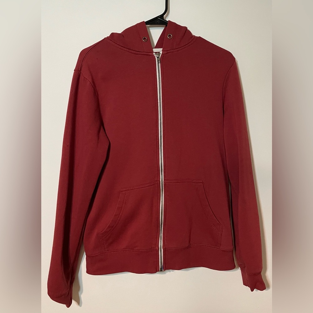 Red ZipUp Sweater